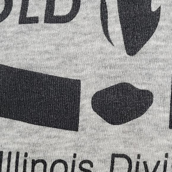 Vintage 90s Old-Ben Raglan Sweatshirt Womens XL 21x25 Gray - Picture 13 of 14